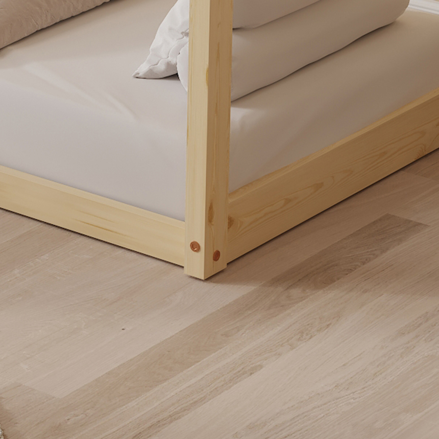 ΚΡΕΒΑΤΙ ΠΑΙΔΙΚΟ ΜΕ ΣΤΡΩΜΑ PEPE HM21303 ΞΥΛΟ ΠΕΥΚΟΥ ΣΕ ΦΥΣΙΚΟ--ΣΤΡΩΜΑ 70x140εκ 9