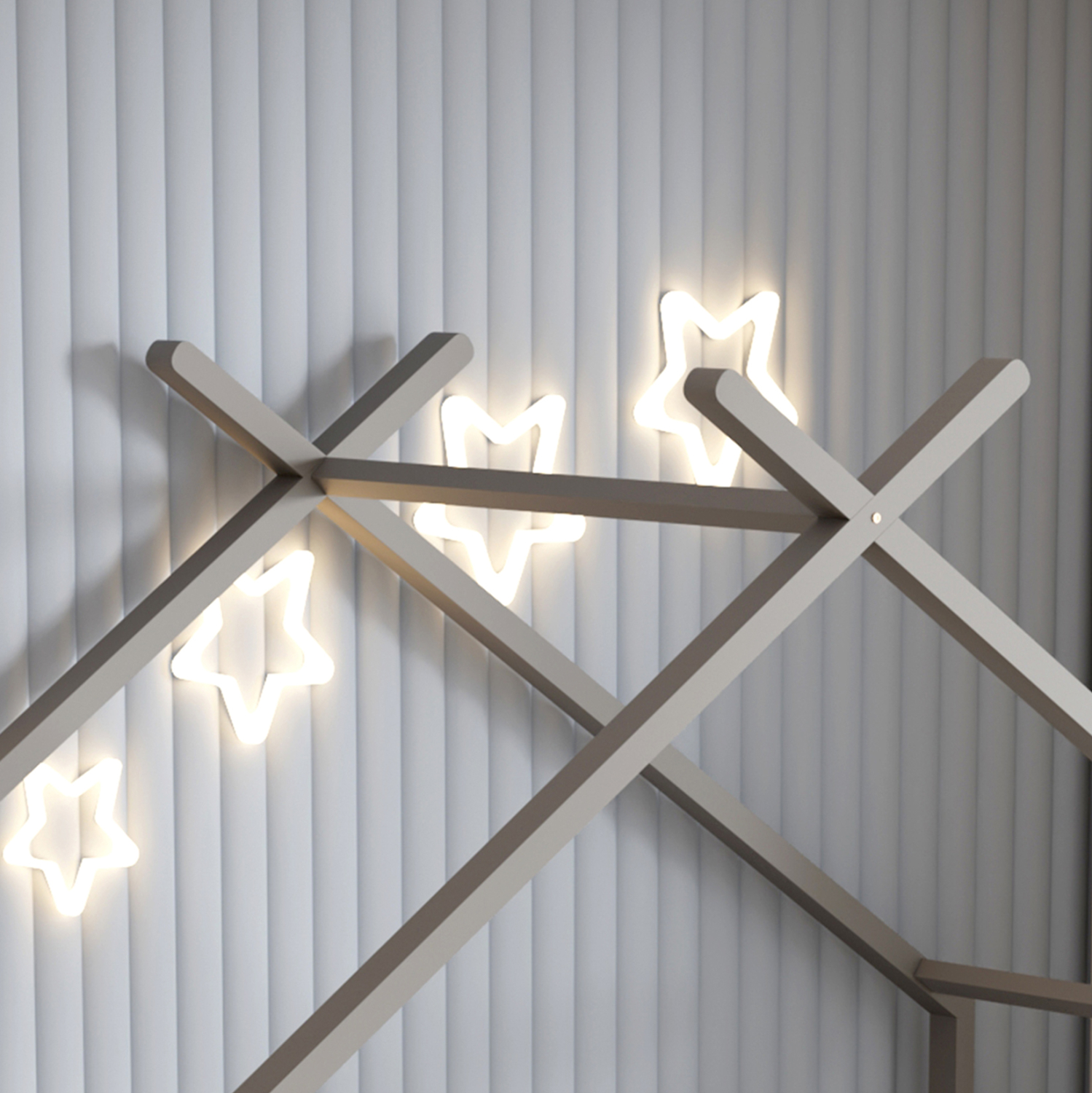 ΚΡΕΒΑΤΙ ΠΑΙΔΙΚΟ ΜΕ ΣΤΡΩΜΑ KLARICE HM21305.02 ΞΥΛΟ ΠΕΥΚΟΥ ΣΕ ΓΚΡΙ--ΣΤΡΩΜΑ 90x190εκ 8