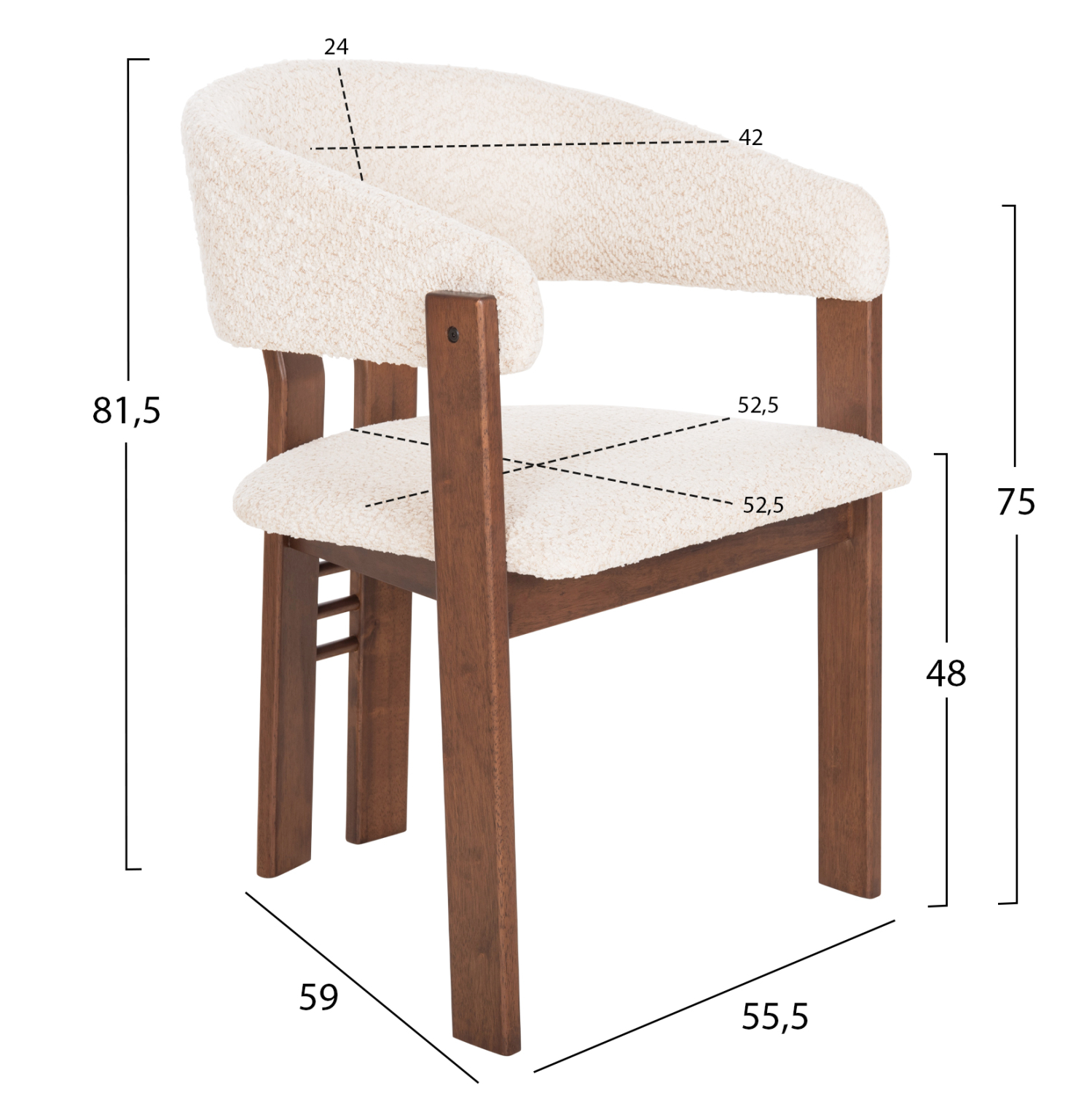 ΣΕΤ ΤΡΑΠΕΖΑΡΙΑΣ 7ΤΜΧ ZARRA HM21338.01 ΤΡΑΠΕΖΙ ΑΠΟ MDF--ΚΑΡΕΚΛΕΣ ΜΕ ΜΠΟΥΚΛΕ ΥΦΑΣΜΑ 3