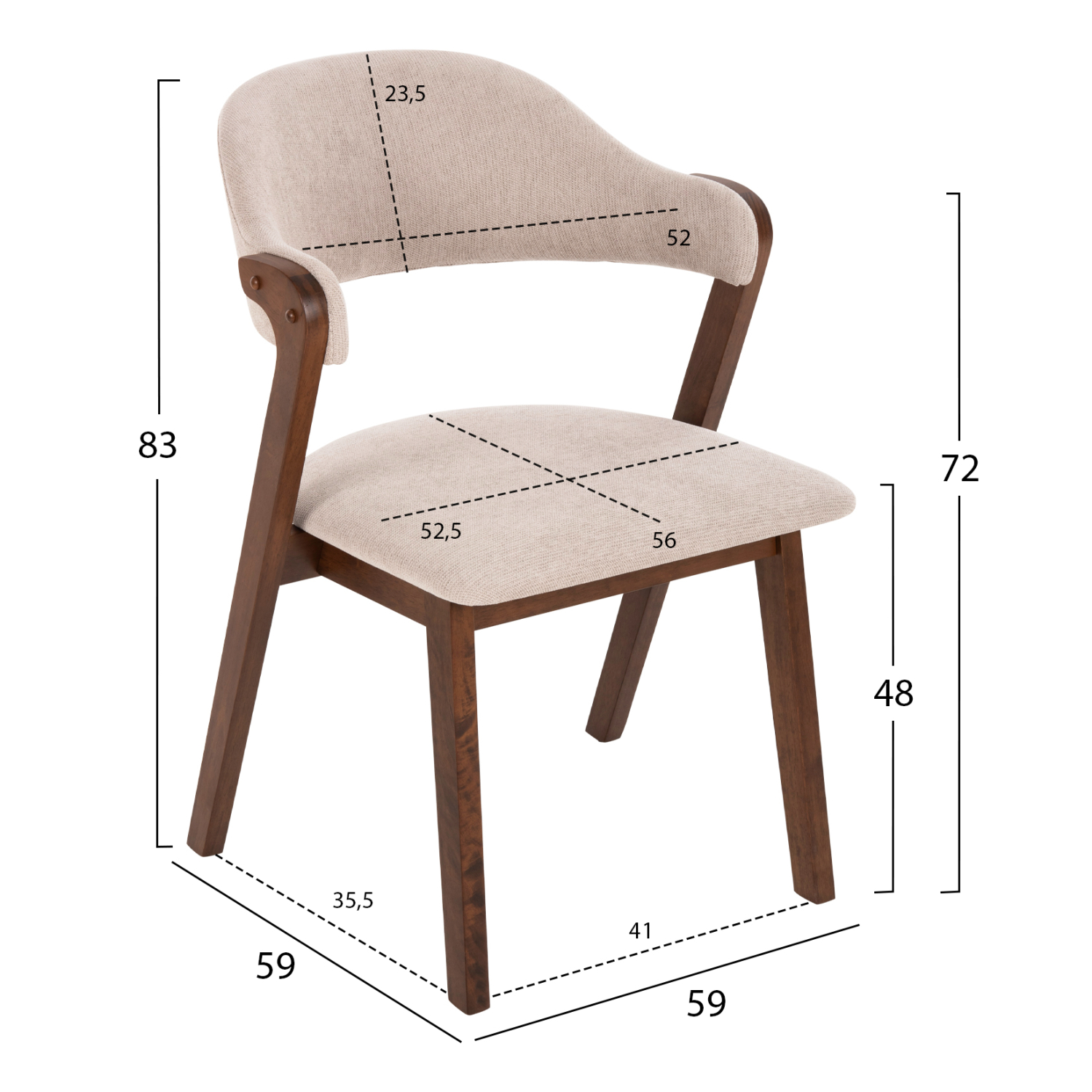 ΣΕΤ ΤΡΑΠΕΖΑΡΙΑΣ 9ΤΜΧ RIDER HM21341 ΤΡΑΠΕΖΙ ΑΠΟ MDF--ΚΑΡΕΚΛΕΣ RUBBERWOOD &amp; ΥΦΑΣΜΑ 3