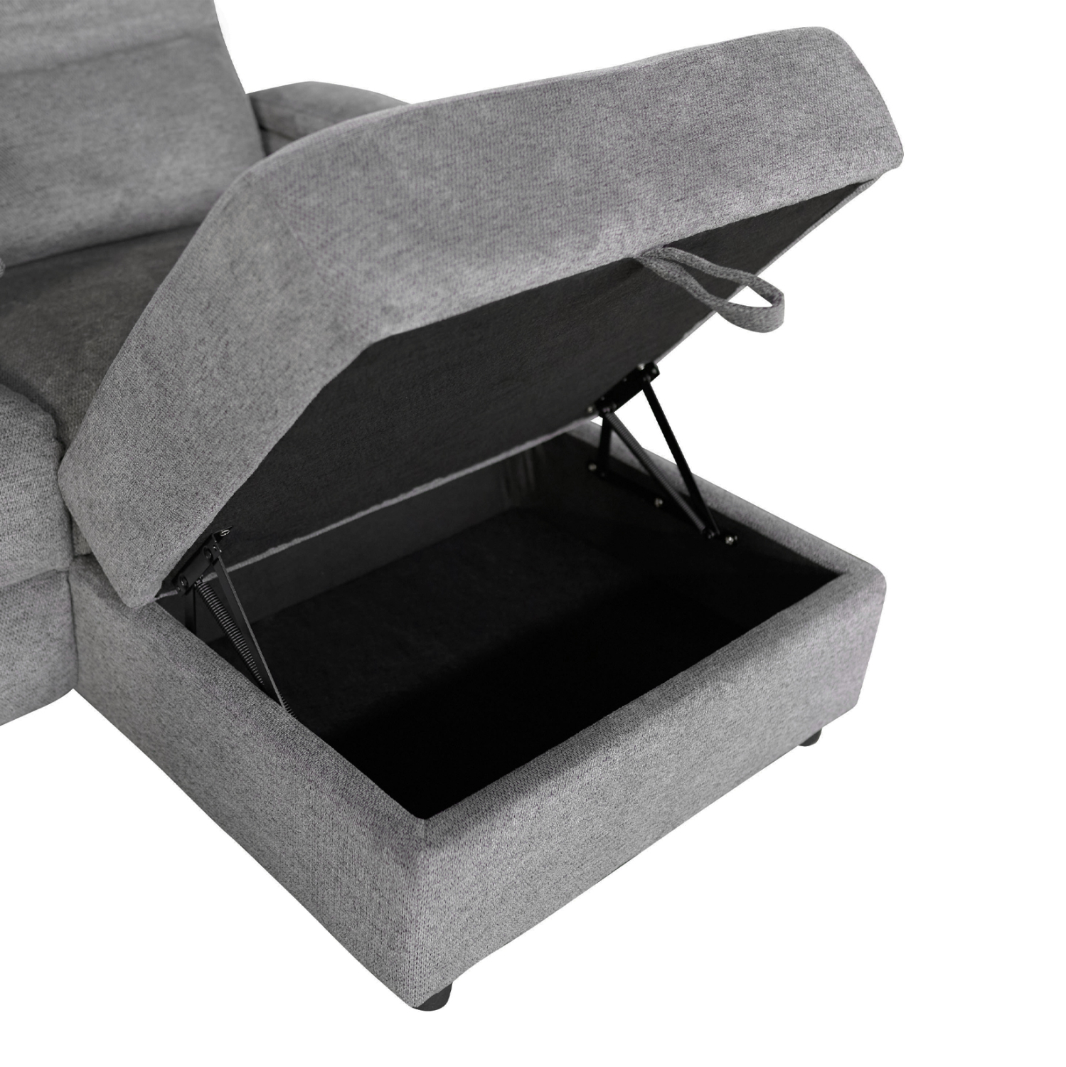 ΣΕΤ ΚΑΝΑΠΕΣ-ΠΟΛΥΘΡΟΝΑ RELAX SYNTHIA HM10736.03 ΓΚΡΙ ΥΦΑΣΜΑ-ΗΛ.ΑΝΑΚΛΙΣΗ [R] 4