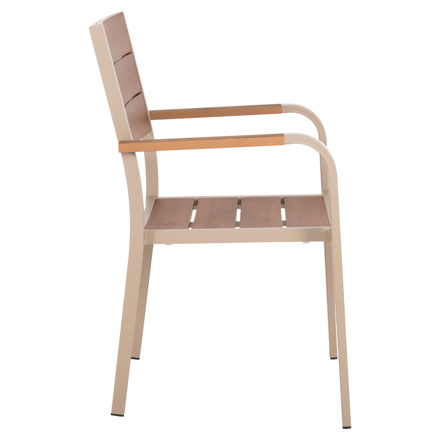 ΣΕΤ ΤΡΑΠΕΖΑΡΙΑΣ TABER HM10738.04 ΤΡΑΠΕΖΙ &amp; 6 ΠΟΛΥΘΡΟΝΕΣ-ΑΛΟΥΜΙΝΙΟ &amp; POLYWOOD-ΣΑΜΠΑΝΙ 5