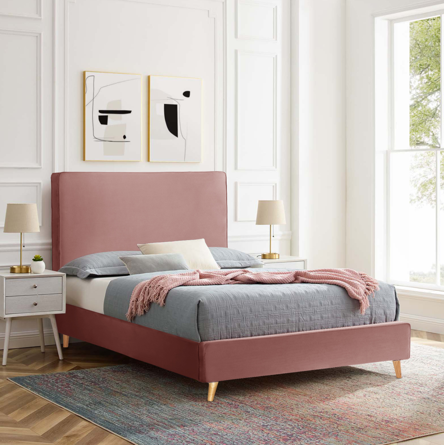 ΚΡΕΒΑΤΙ ΗΜΙΔΙΠΛΟ ΜΕ ΣΤΡΩΜΑ MAYLIN HM10802 ΒΕΛΟΥΔΟ ΣΑΠΙΟ ΜΗΛΟ--ΣΤΡΩΜΑ 120Χ200εκ 2
