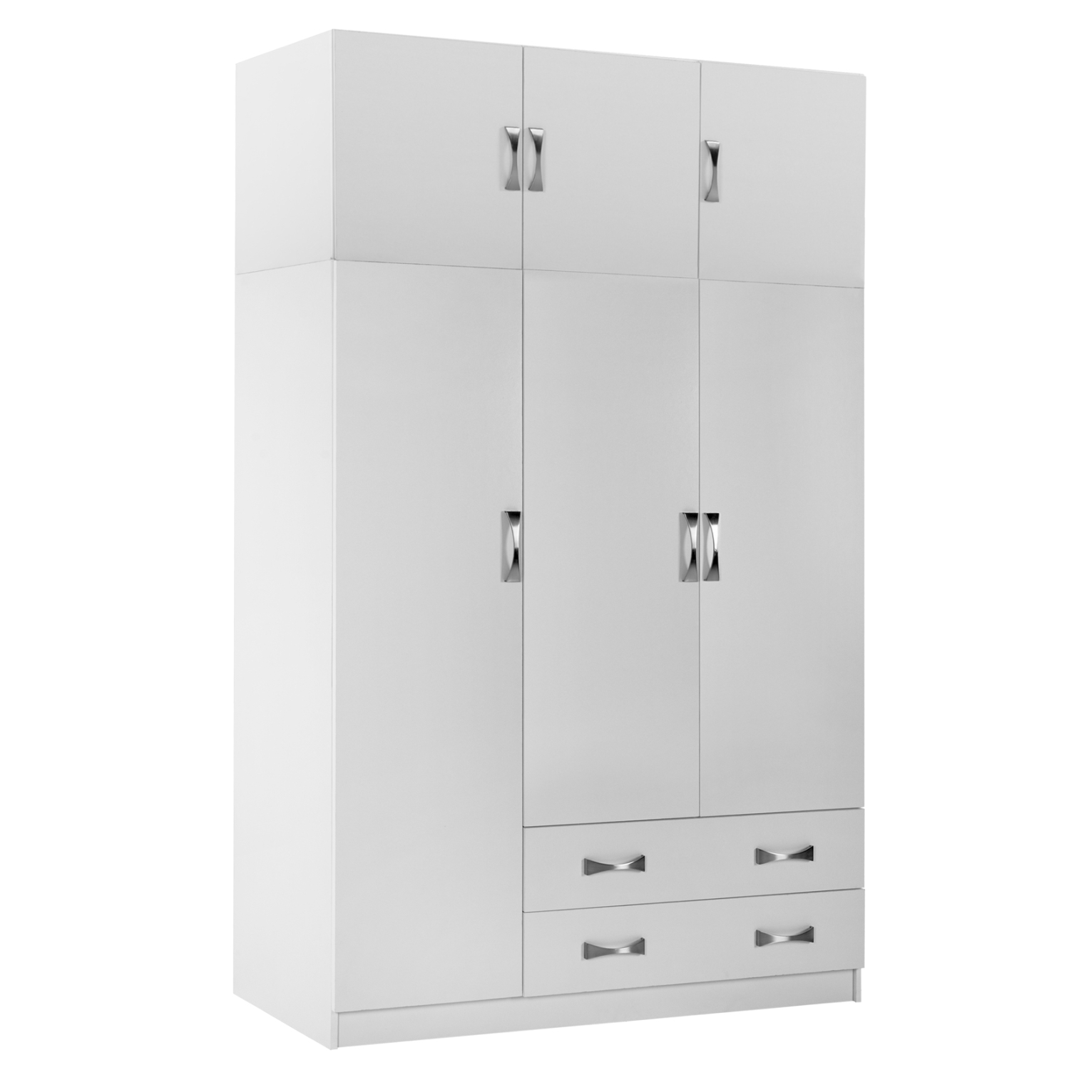 ΝΤΟΥΛΑΠΑ 3ΦΥΛΛΗ ΜΕ ΠΑΤΑΡΙ CARLY HM10891.05 ΜΕΛΑΜΙΝΗ ΣΕ ΛΕΥΚΟ 150X55Χ240Υεκ. 1