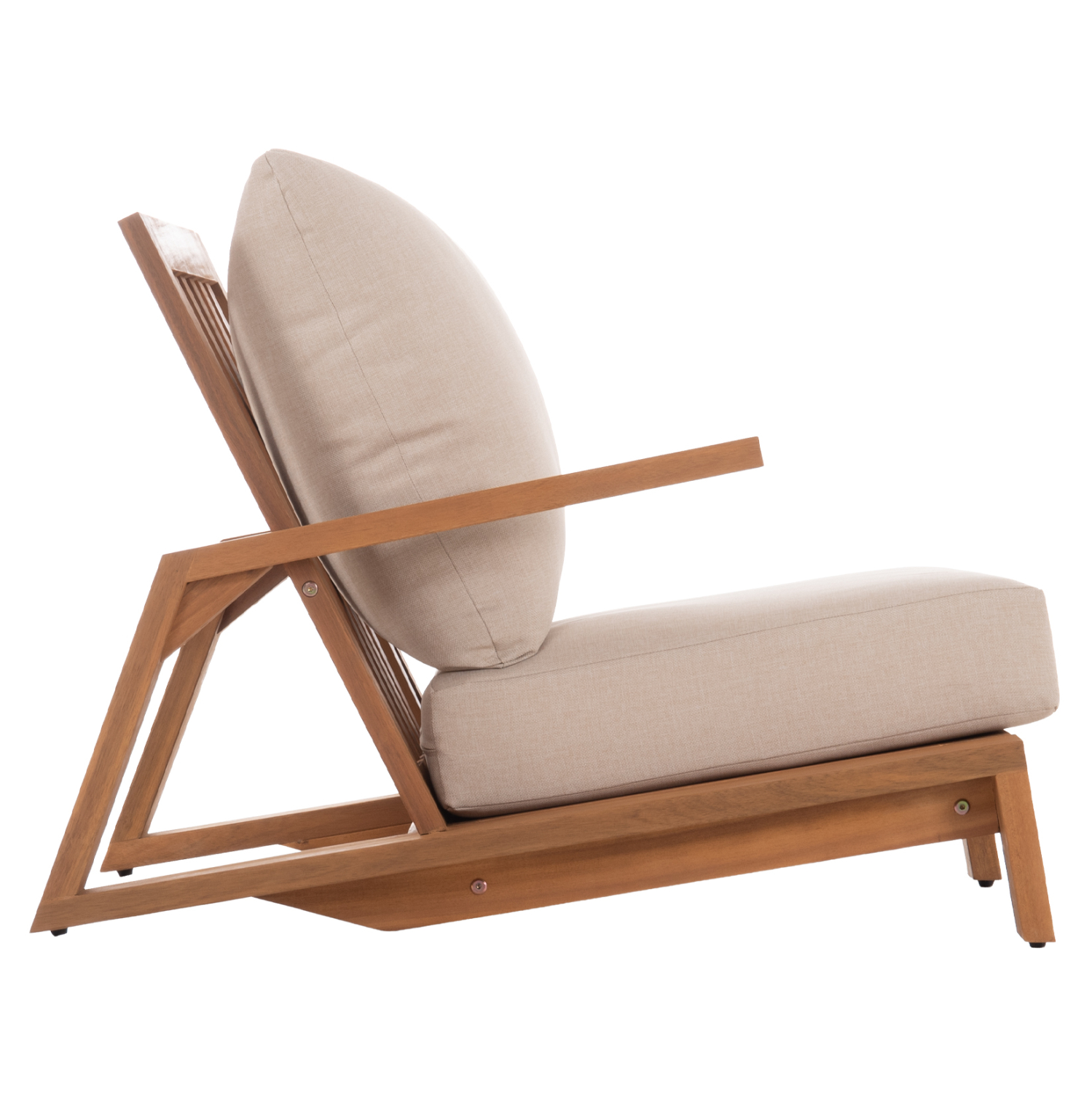 LOUNGE ΣΕΤ MIREX HM10893 ΤΡΑΠΕΖΑΚΙ &amp; 2 ΠΟΛΥΘΡΟΝΕΣ--ΞΥΛΟ ΑΚΑΚΙΑΣ--ΕΚΡΟΥ ΜΑΞΙΛΑΡΙΑ 4