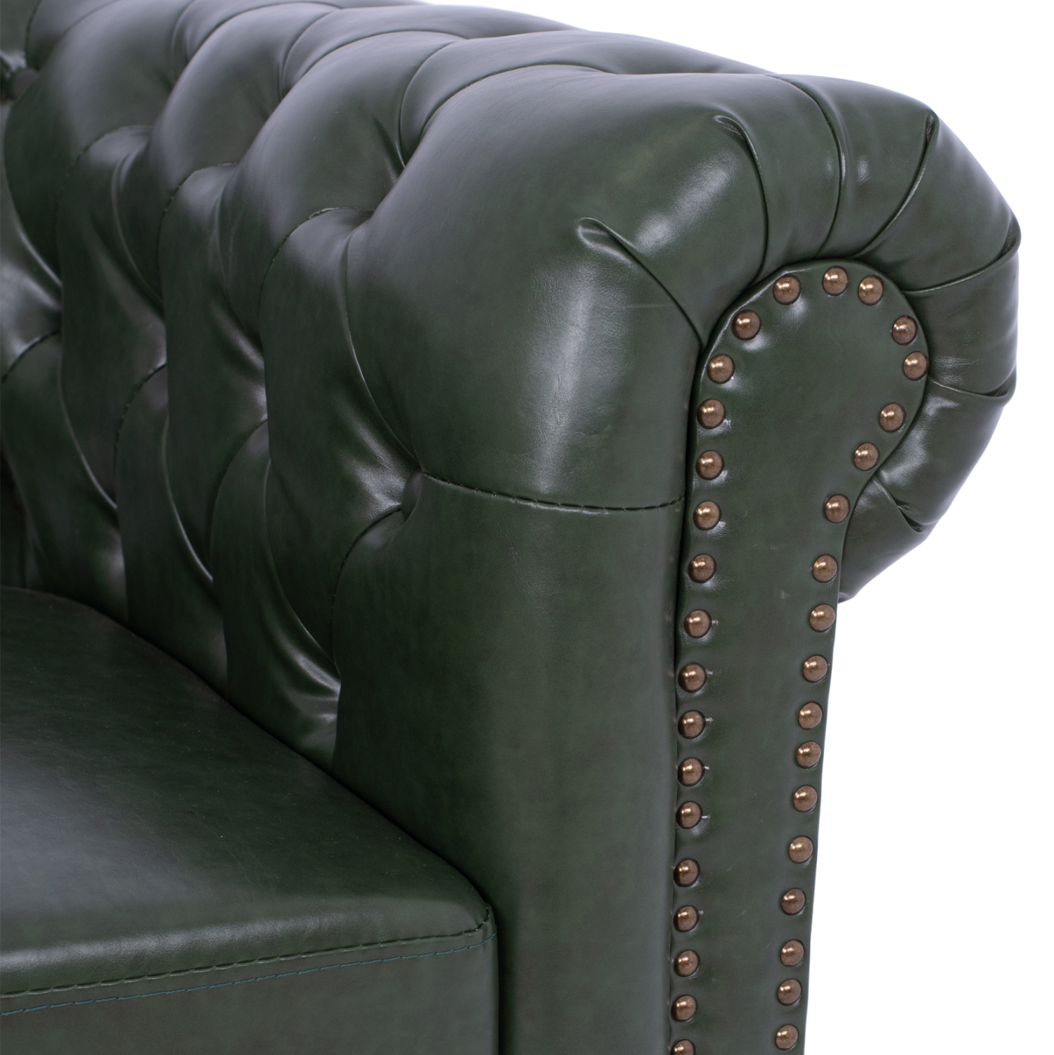 ΣΕΤ ΚΑΝΑΠΕΣ 2ΘΕΣΙΟΣ &amp; 3ΘΕΣΙΟΣ HM10911.08 PU ΔΕΡΜΑ Τ.CHESTERFIELD ΚΥΠΑΡΙΣΣΙ 6