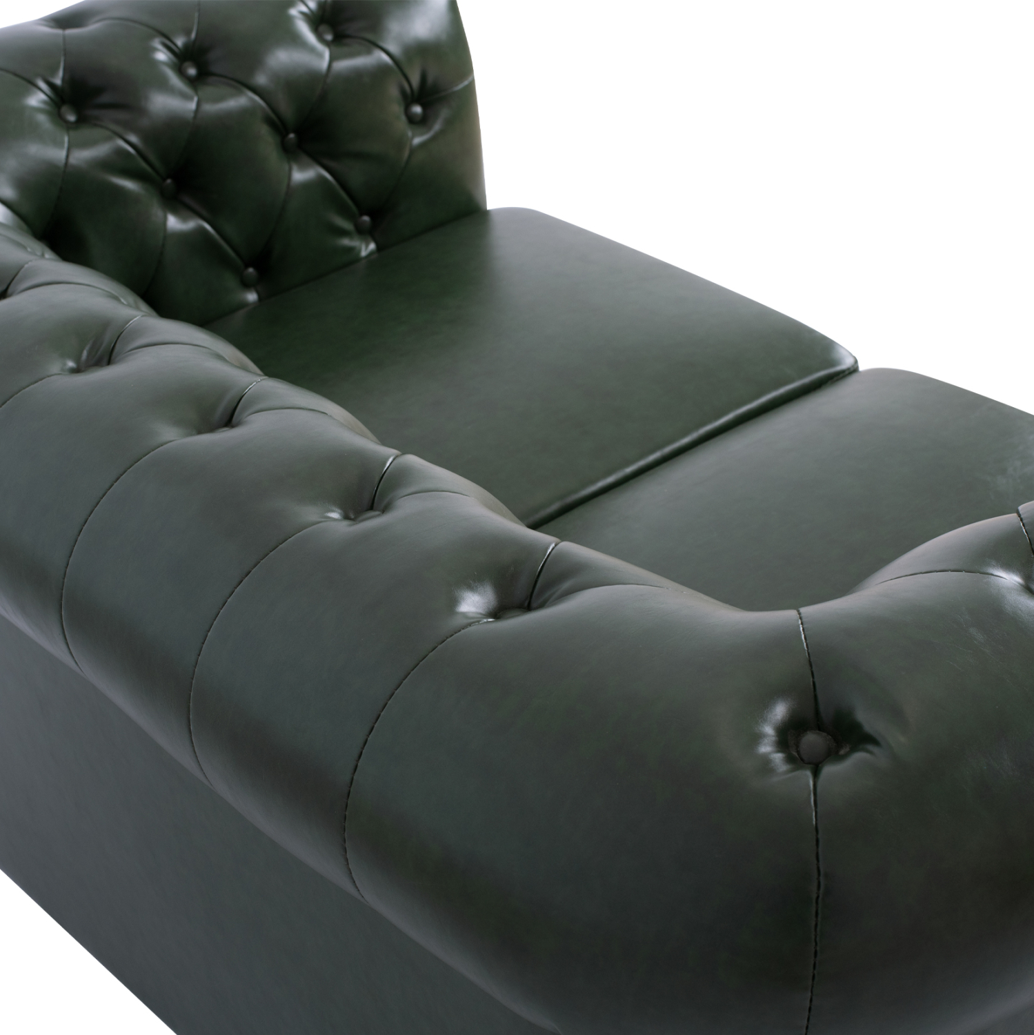 ΣΕΤ ΚΑΝΑΠΕΣ 2ΘΕΣΙΟΣ &amp; 3ΘΕΣΙΟΣ HM10911.08 PU ΔΕΡΜΑ Τ.CHESTERFIELD ΚΥΠΑΡΙΣΣΙ 7