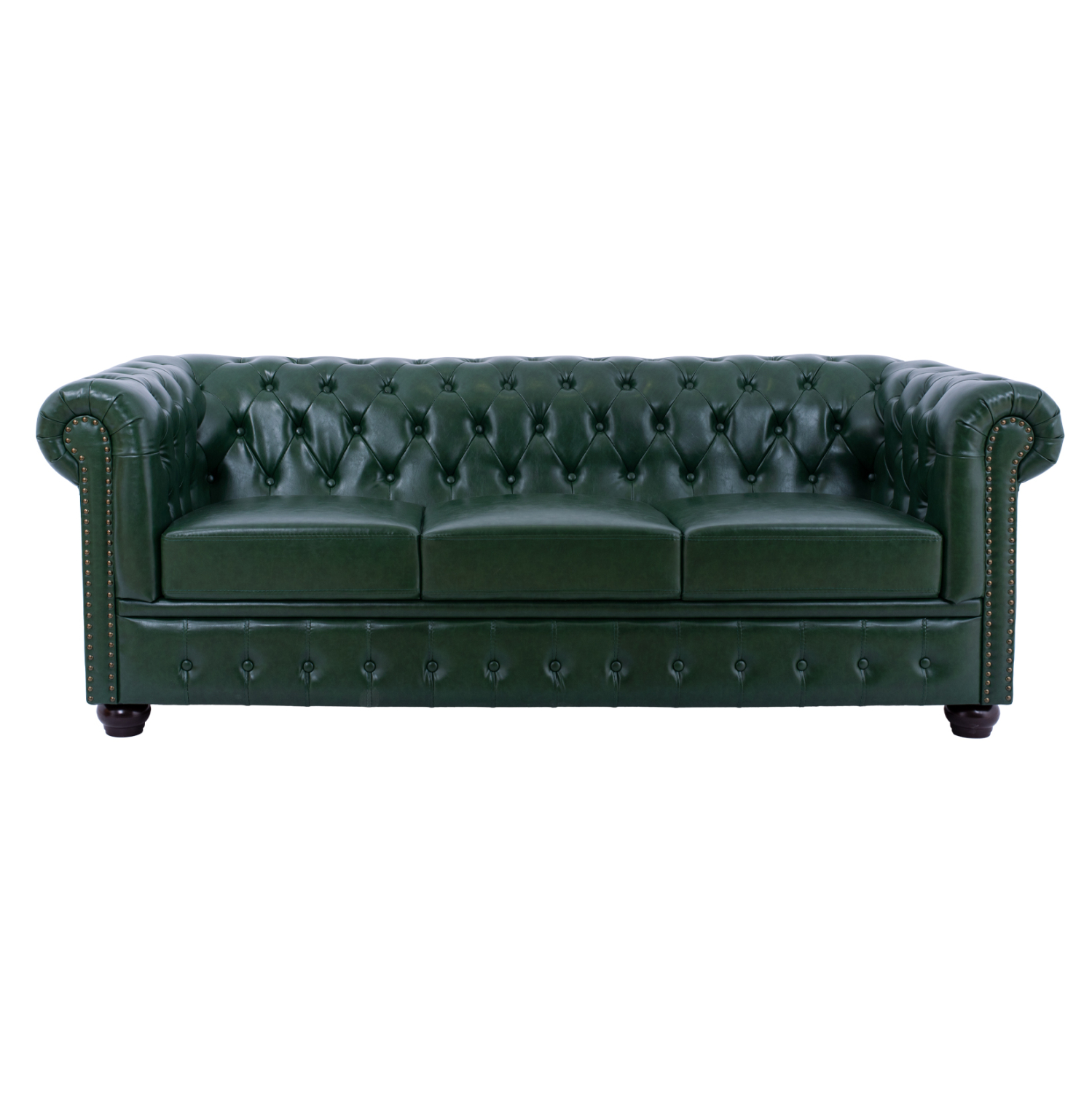 ΣΕΤ ΚΑΝΑΠΕΣ 2ΘΕΣΙΟΣ &amp; 3ΘΕΣΙΟΣ HM10911.08 PU ΔΕΡΜΑ Τ.CHESTERFIELD ΚΥΠΑΡΙΣΣΙ 8