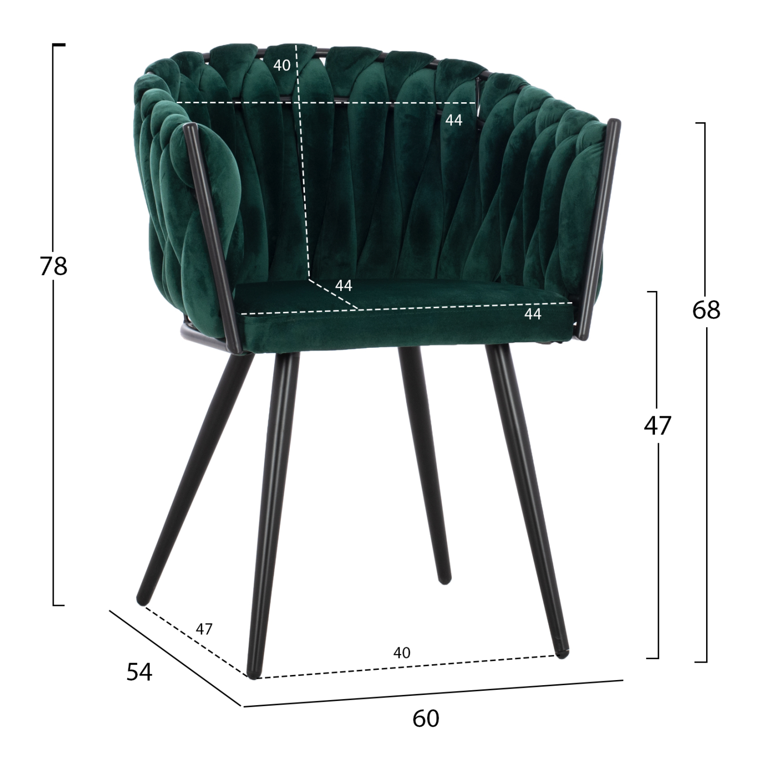 ΣΕΤ ΤΡΑΠΕΖΑΡΙΑΣ 5ΤΜΧ JOLIE HM12123.01 MDF TOP ΣΕ ΦΥΣΙΚΟ--ΚΥΠΑΡΙΣΣΙ ΒΕΛΟΥΔΟ 3