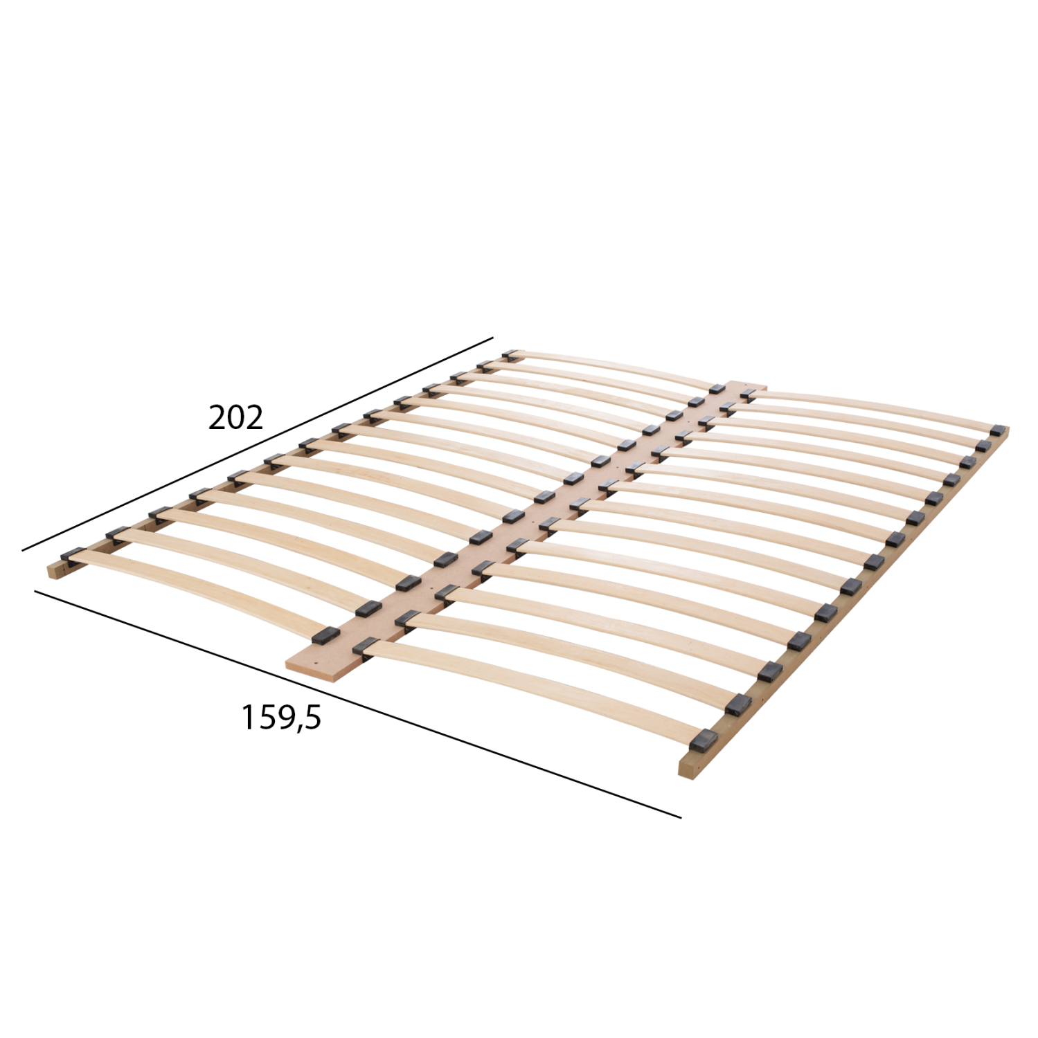 ΣΕΤ ΚΡΕΒΑΤΟΚΑΜΑΡΑΣ 6ΤΜΧ ADLER HM11759 ΜΕΛΑΜΙΝΗ SONAMA OAK-ΓΙΑ ΣΤΡΩΜΑ 160x200εκ 3