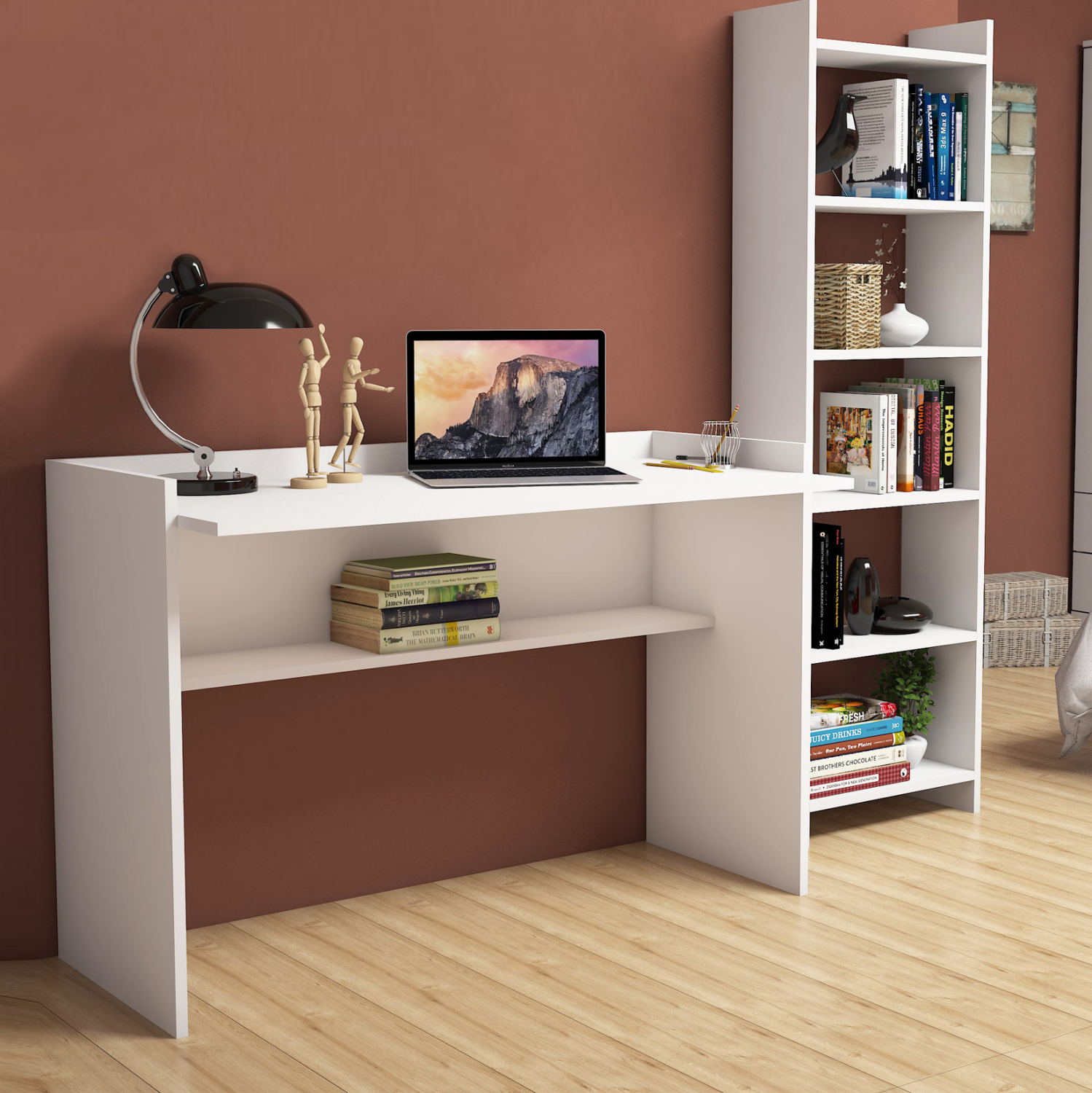 ΣΕΤ ΓΡΑΦΕΙΟΥ 2ΤΜΧ HM11774.11 ΛΕΥΚΗ ΜΕΛΑΜΙΝΗ 2