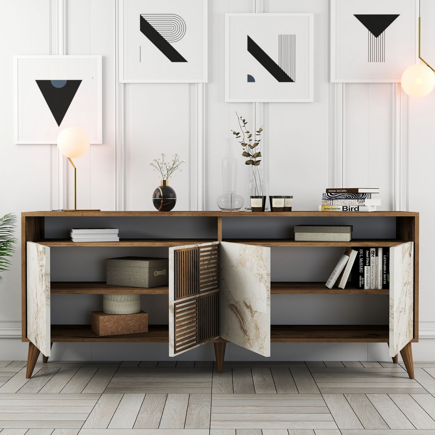 ΣΥΝΘΕΣΗ ΣΑΛΟΝΙΟΥ 3ΤΜΧ ΚΑΡΥΔΙ-ΛΕΥΚΟ ΜΑΡΜΑΡΟ HM11845.03 7