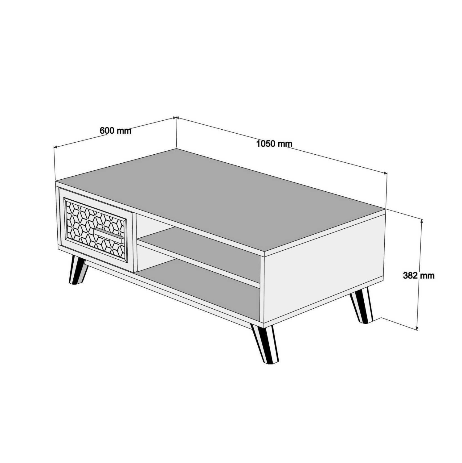 ΣΥΝΘΕΣΗ ΣΑΛΟΝΙΟΥ ΜΕΛΑΜΙΝΗΣ 2ΤΜΧ ΚΑΡΥΔΙ-ΛΕΥΚΟ HM11852.03 4