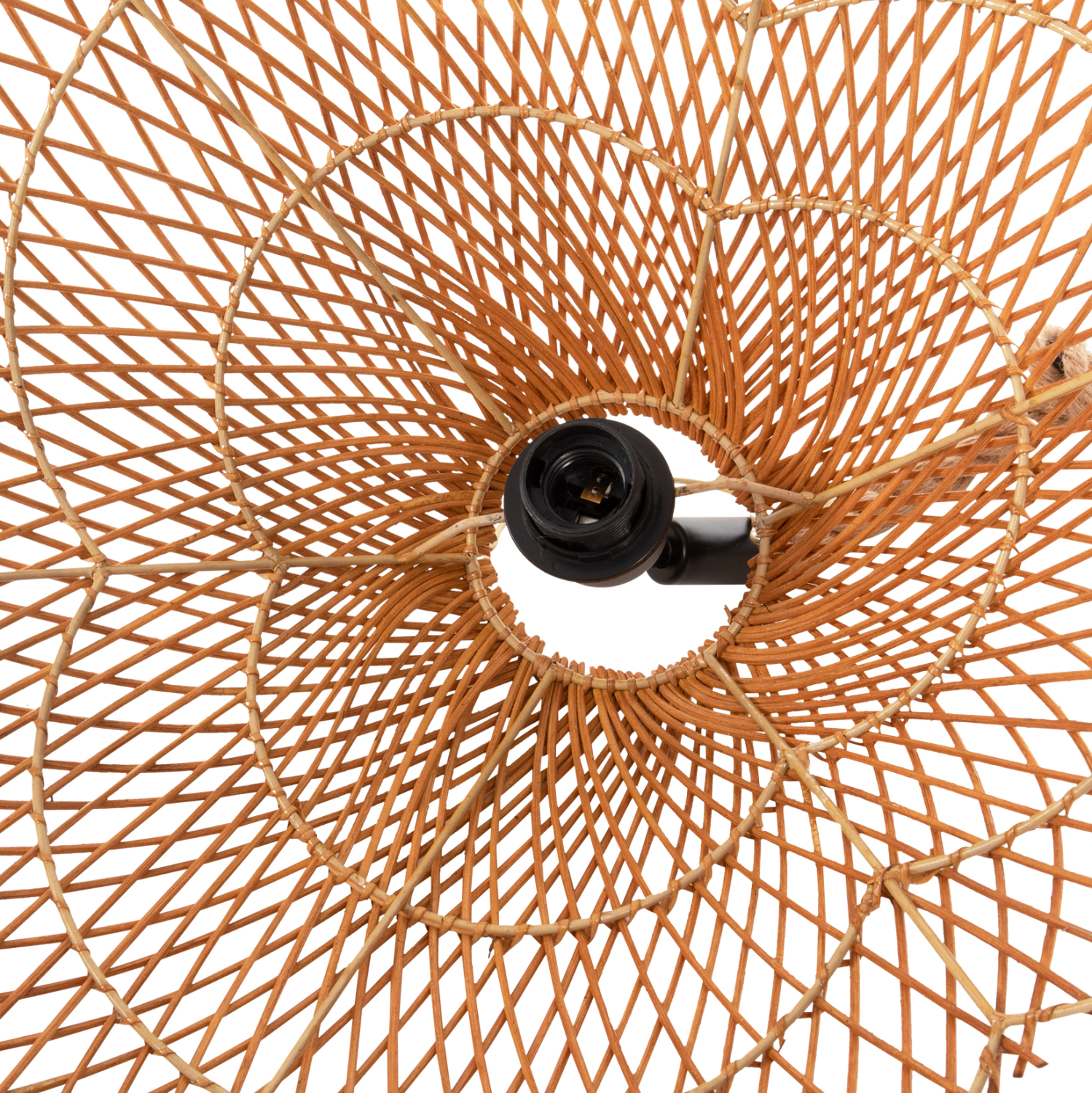 ΣΕΤ ΦΩΤΙΣΤΙΚΟ ΟΡΟΦΗΣ ΚΡΕΜΑΣΤΟ HM11925.01 ΣΧΟΙΝΙ ΚΑΙ ΦΥΣΙΚΟ RATTAN Φ58,5Χ131Υεκ. 5