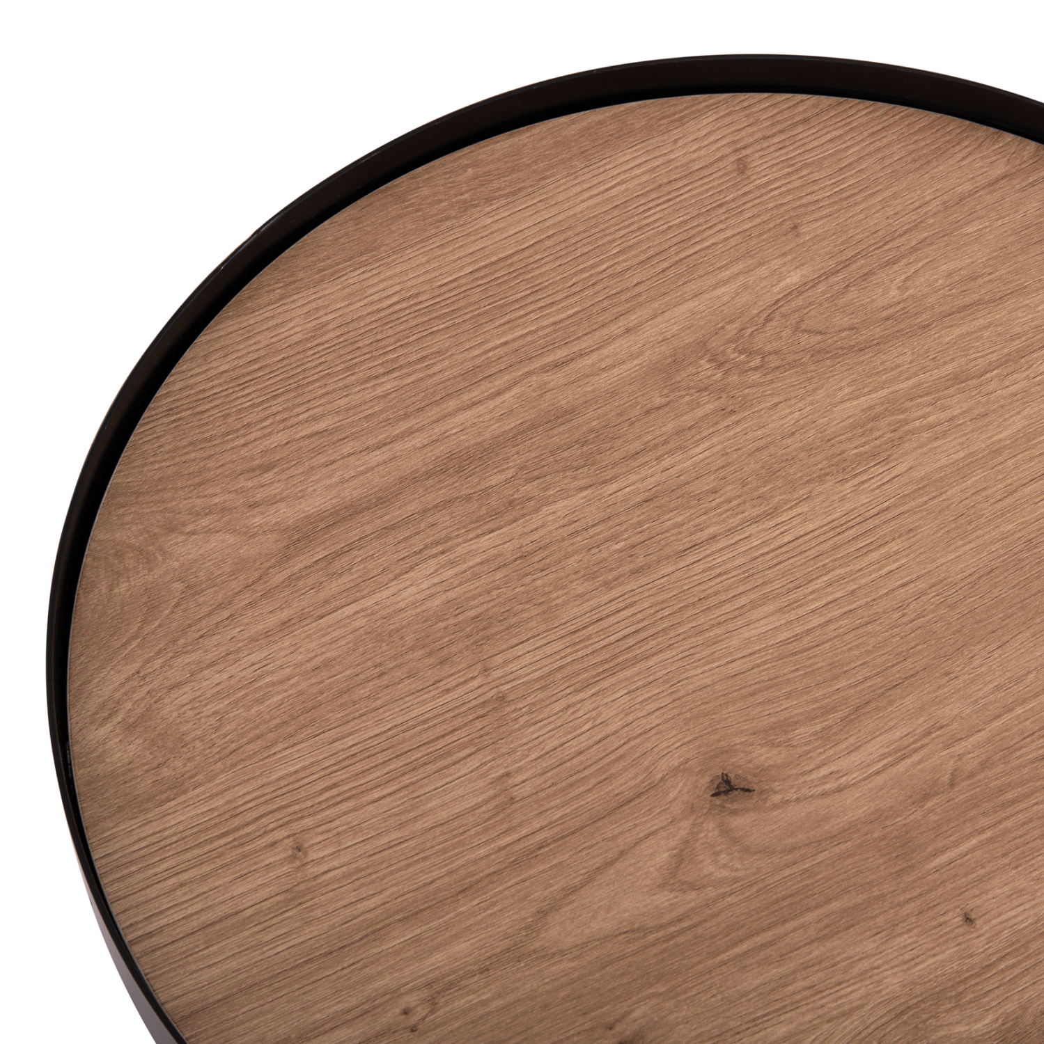 ΣΕΤ 2ΤΜΧ ΤΡΑΠΕΖΙΑ ΣΑΛΟΝΙΟΥ DUNCAN HM21081 MDF ΚΑΙ ΚΕΡΑΜΙΚΟ TOP Φ80εκ &amp; Φ45εκ 5