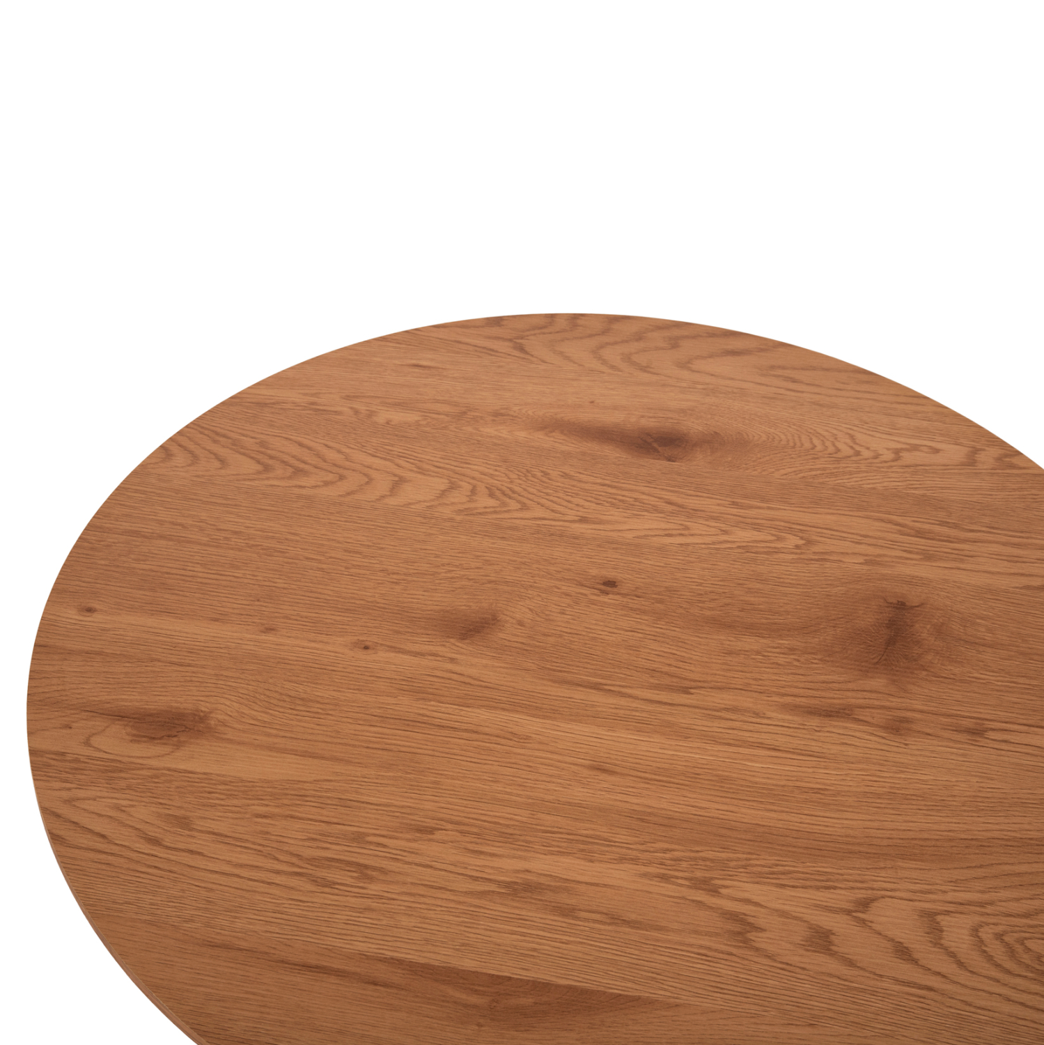 ΣΕΤ 2ΤΜΧ ΤΡΑΠΕΖΙΑ ΣΑΛΟΝΙΟΥ TALBERT HM21083 MDF ΦΥΣΙΚΟ ΞΥΛΟΥ Φ80εκ &amp; Φ45εκ 5