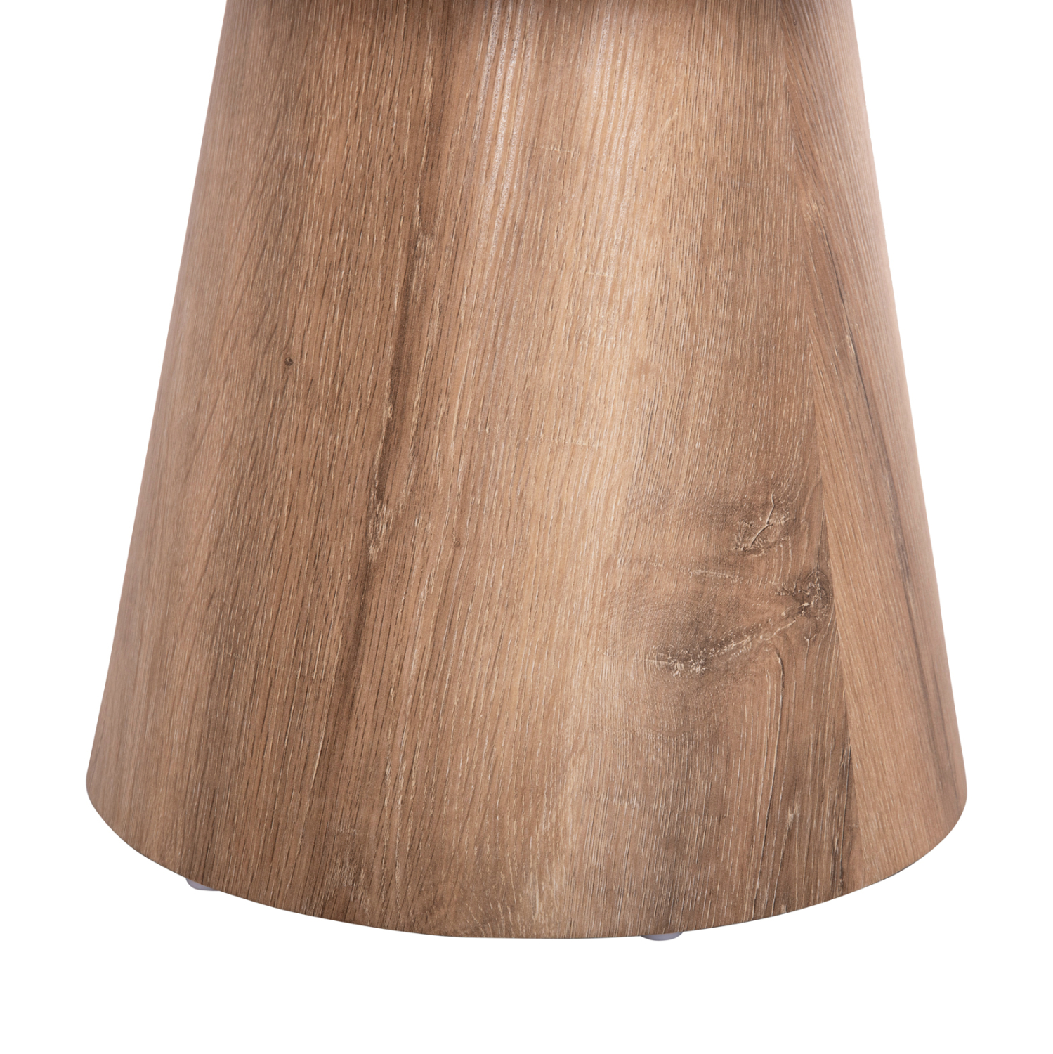 ΣΕΤ 2ΤΜΧ ΤΡΑΠΕΖΙΑ ΣΑΛΟΝΙΟΥ KARAN HM21085 MDF ΦΥΣΙΚΟ ΞΥΛΟΥ Φ80εκ &amp; Φ45εκ 6