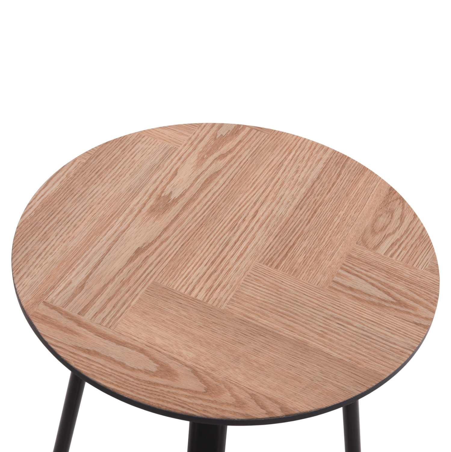 ΣΕΤ 2ΤΜΧ ΤΡΑΠΕΖΙΑ ΣΑΛΟΝΙΟΥ NORTON HM21088 MDF-ΜΕΤΑΛΛΟ Φ80εκ &amp; Φ45εκ 6
