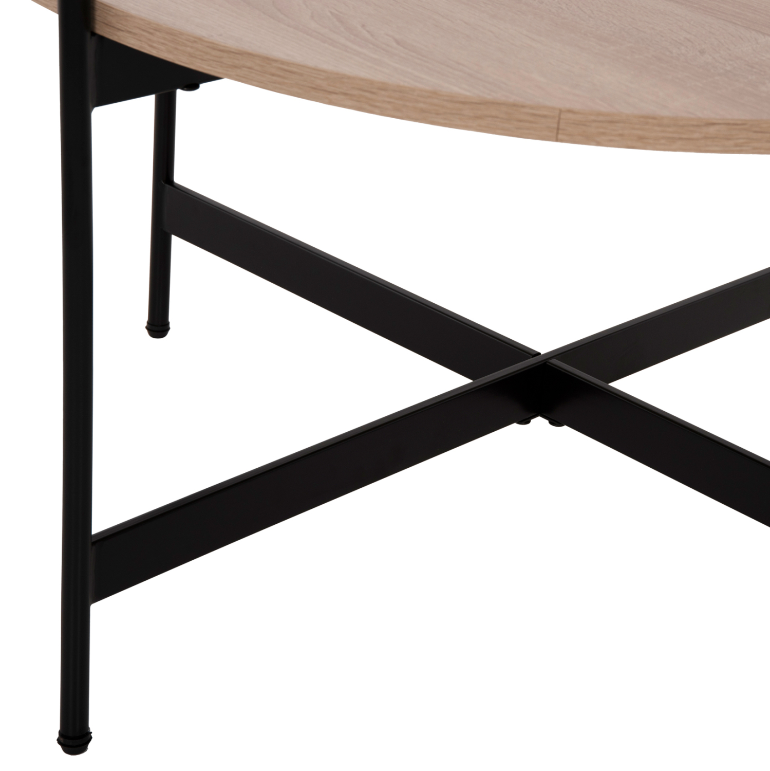 ΣΕΤ 2ΤΜΧ ΤΡΑΠΕΖΙΑ ΣΑΛΟΝΙΟΥ RONDA HM21089.02 MDF ΣΟΝΑΜΑ Φ80εκ &amp; Φ50εκ 6
