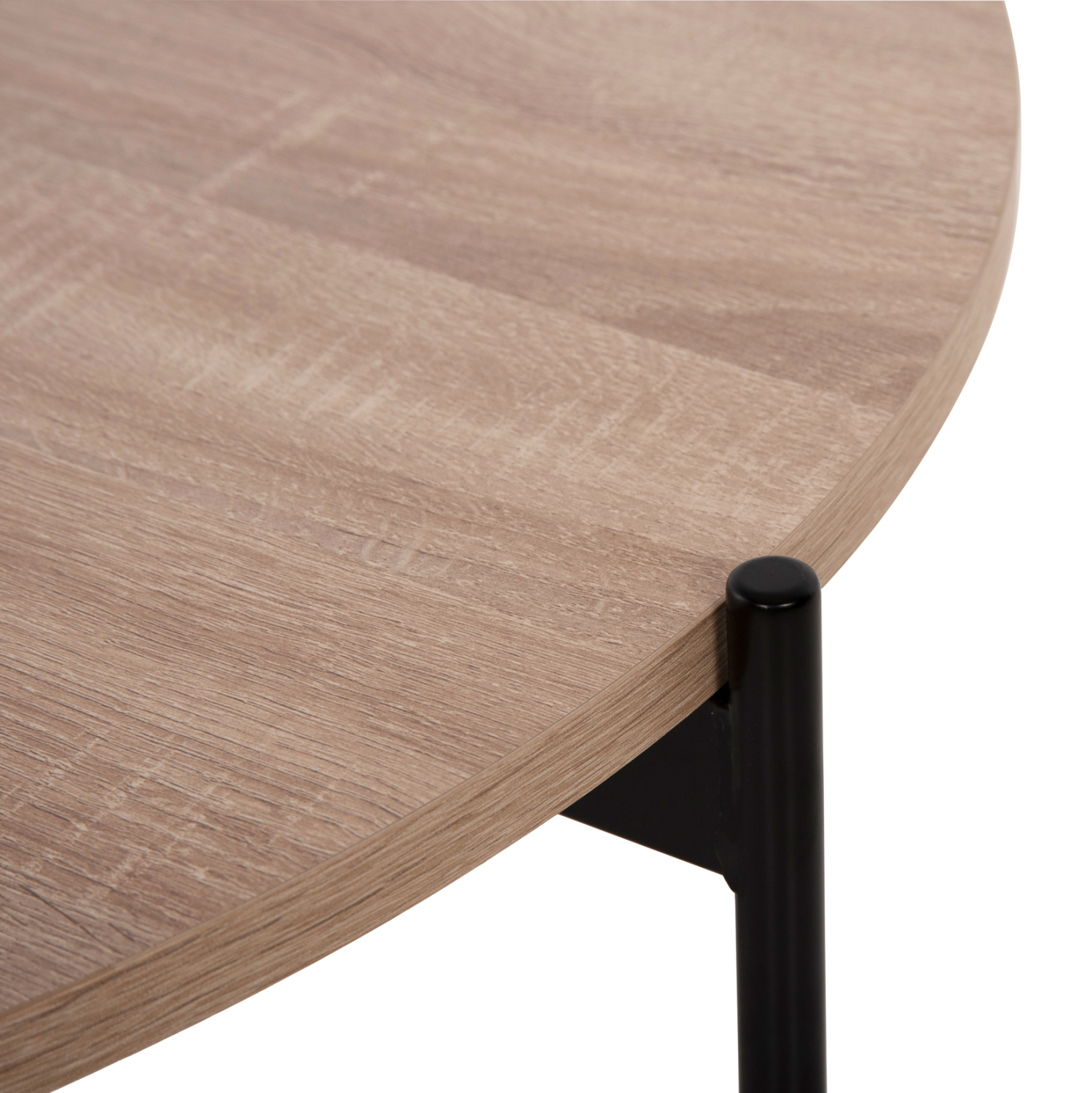 ΣΕΤ 2ΤΜΧ ΤΡΑΠΕΖΙΑ ΣΑΛΟΝΙΟΥ RONDA HM21089.02 MDF ΣΟΝΑΜΑ Φ80εκ &amp; Φ50εκ 7