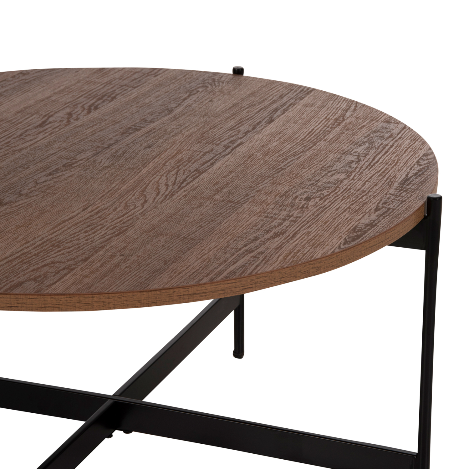 ΣΕΤ 2ΤΜΧ ΤΡΑΠΕΖΙΑ ΣΑΛΟΝΙΟΥ RONDA HM21089.03 MDF ΣΕ ΚΑΡΥΔΙ ΧΡΩΜΑ Φ80εκ &amp; Φ50εκ 6