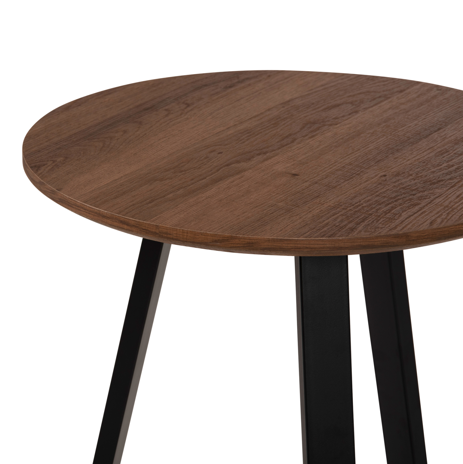 ΣΕΤ 2ΤΜΧ ΤΡΑΠΕΖΙΑ ΣΑΛΟΝΙΟΥ ROCKET HM21090.02 MDF ΣΕ ΚΑΡΥΔΙ ΧΡΩΜΑ Φ80εκ &amp; Φ45εκ 4