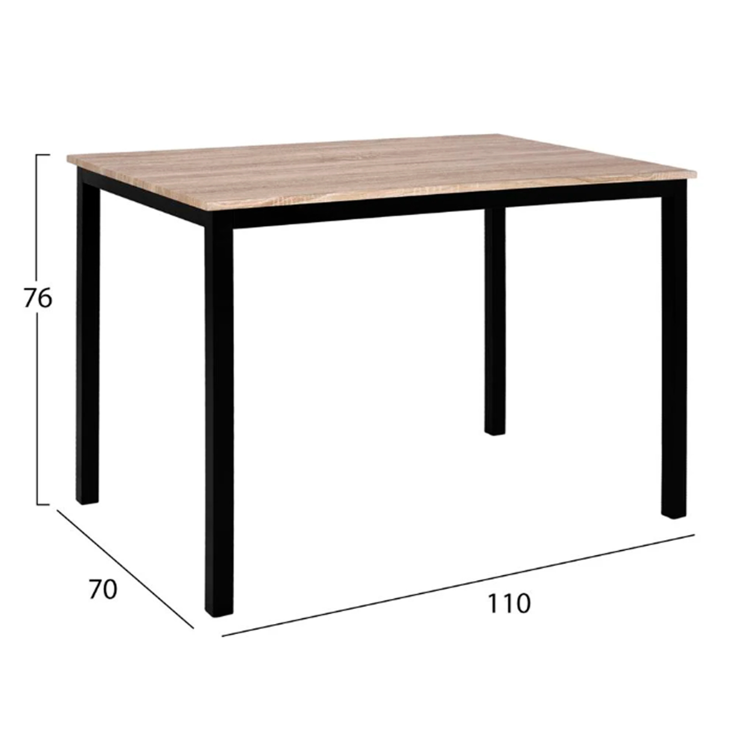 ΣΕΤ ΤΡΑΠΕΖΑΡΙΑΣ 5ΤΜΧ PANYA HM21114 ΤΡΑΠΕΖΙ &amp; 4 ΚΑΡΕΚΛΕΣ ΥΦΑΣΜΑ ΜΠΕΖ 2