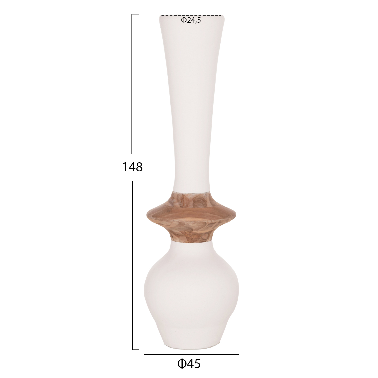 ΣΕΤ 3ΤΜΧ ΔΙΑΚΟΣΜΗΤΙΚΑ ΒΑΖΑ ΔΑΠΕΔΟΥ NEBULA HM21139.01 FIBER CEMENT-ΞΥΛΟ ΤΕΑΚ 3