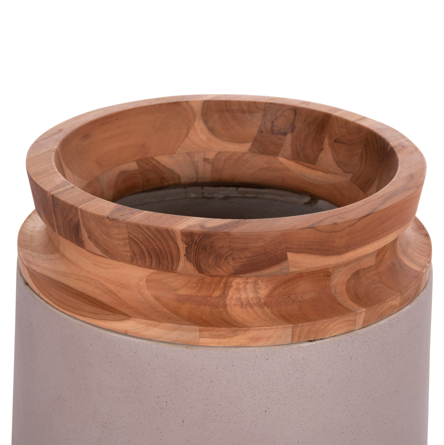 ΔΙΑΚΟΣΜΗΤΙΚΑ ΒΑΖΑ ΔΑΠΕΔΟΥ 2ΤΜΧ LINTER HM21140.04 FIBER CEMENT TAUPE-ΞΥΛΟ ΤΕΑΚ 47Υ &amp; 60Υεκ 4