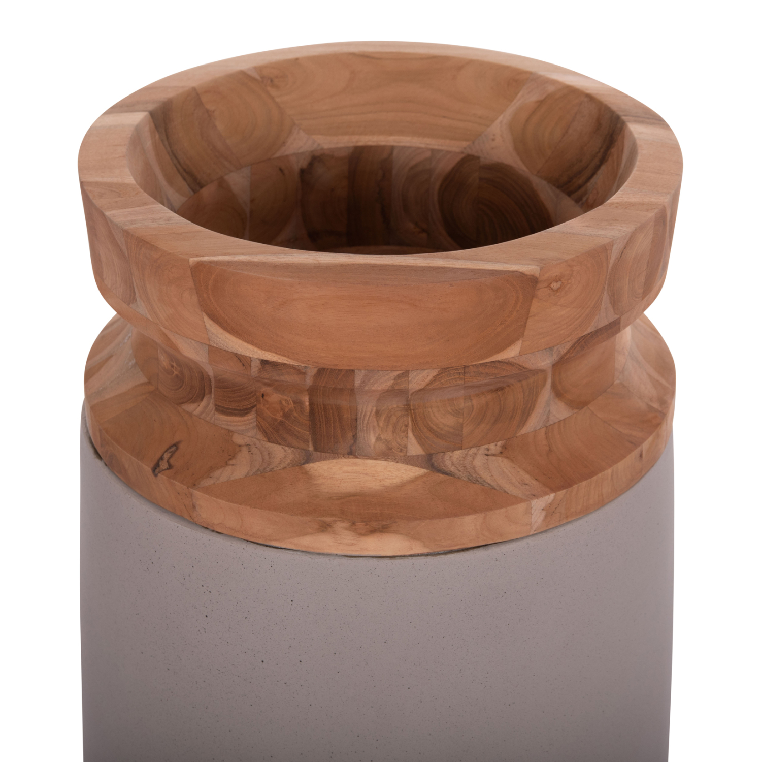 ΔΙΑΚΟΣΜΗΤΙΚΑ ΒΑΖΑ ΔΑΠΕΔΟΥ 2ΤΜΧ LINTER HM21140.04 FIBER CEMENT TAUPE-ΞΥΛΟ ΤΕΑΚ 47Υ &amp; 60Υεκ 5