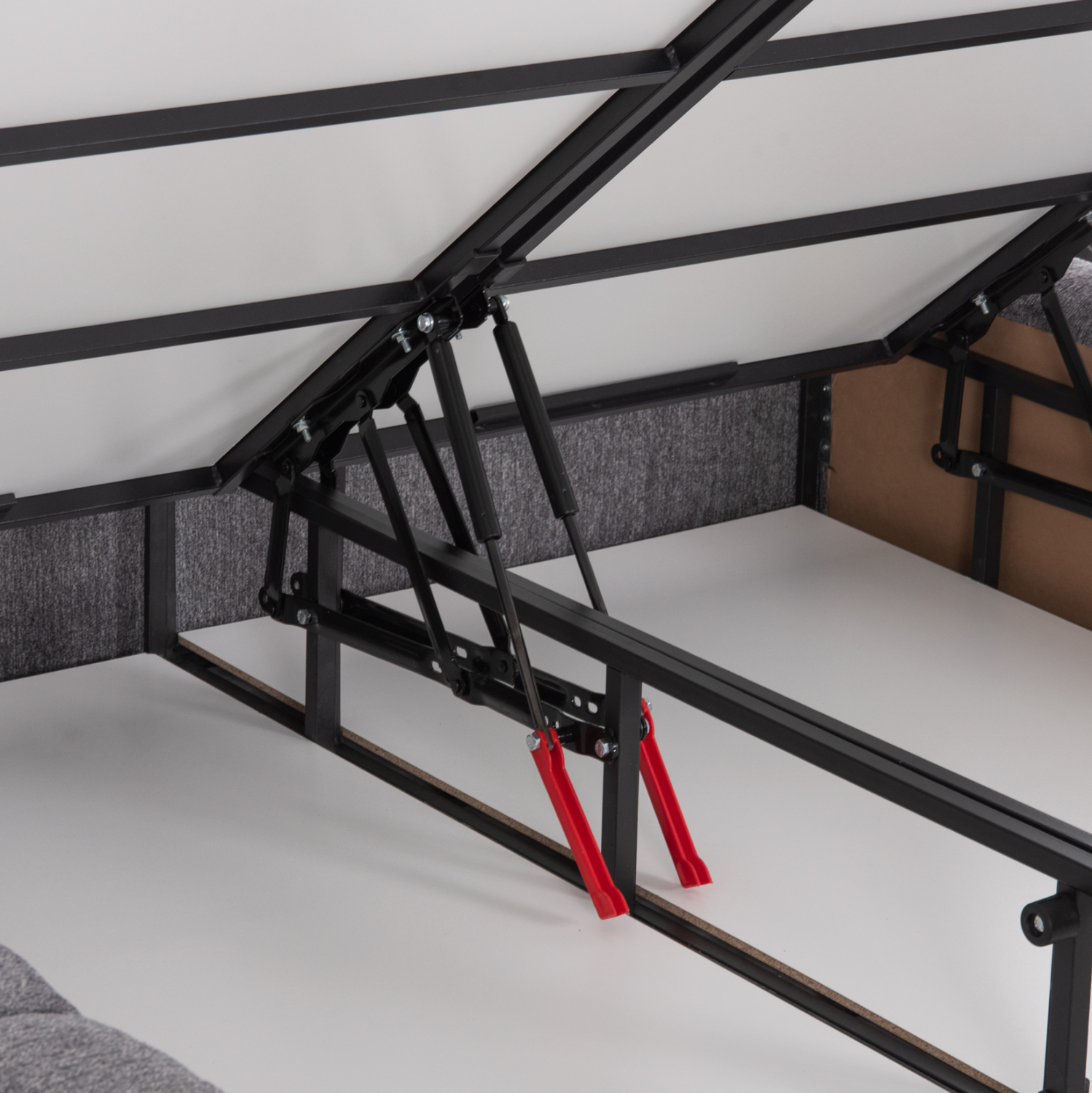 ΚΡΕΒΑΤΙ ΔΙΠΛΟ ΜΕ ΣΤΡΩΜΑ &amp; ΑΠΟΘ.ΧΩΡΟ RAMON HM21168 ΓΚΡΙ ΜΠΟΥΚΛΕ--ΓΙΑ 160x200εκ 6