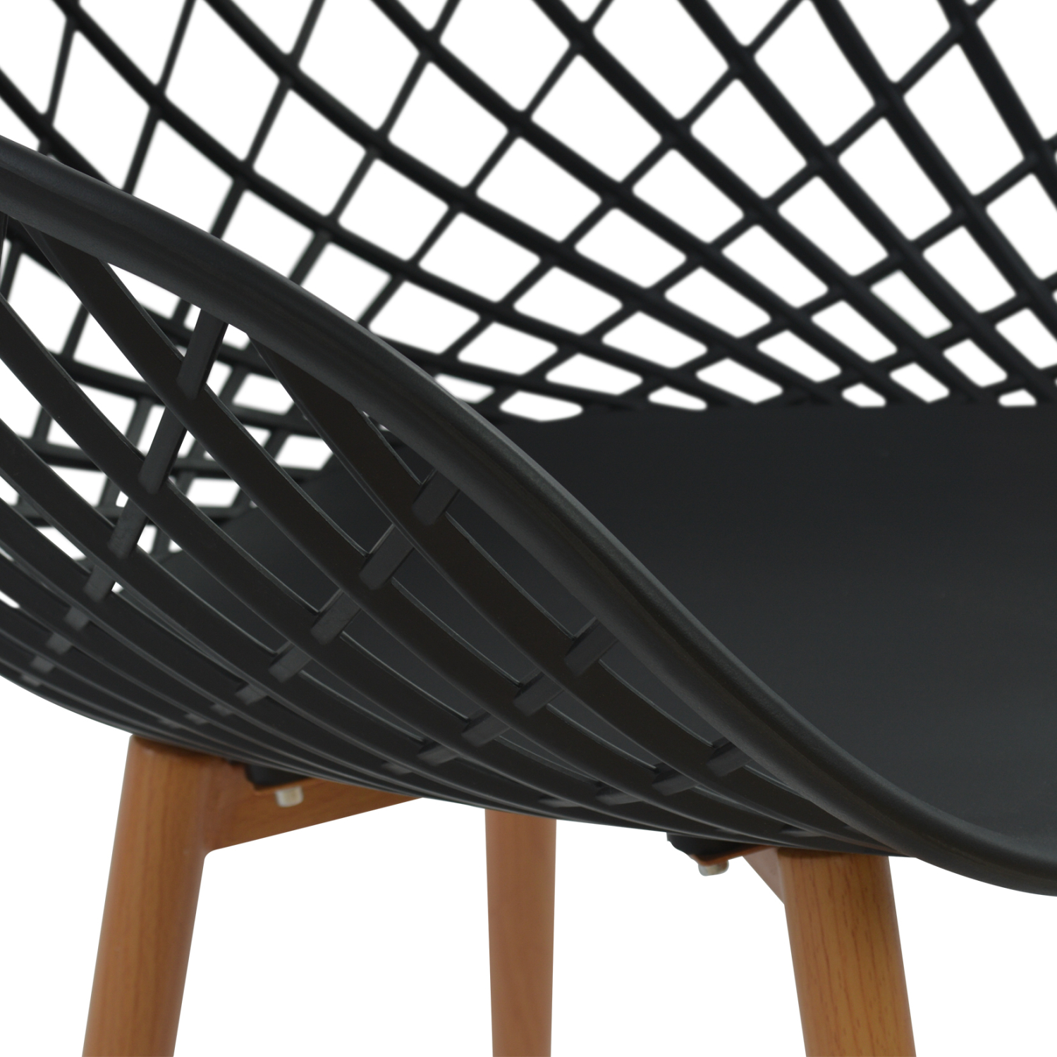 ΣΕΤ ΤΡΑΠΕΖΑΡΙΑΣ 5ΤΜΧ ARIADNE HM21174 MDF TOP &amp; ΠΟΛΥΠΡΟΠΥΛΕΝΙΟ ΣΕ ΜΑΥΡΟ 4