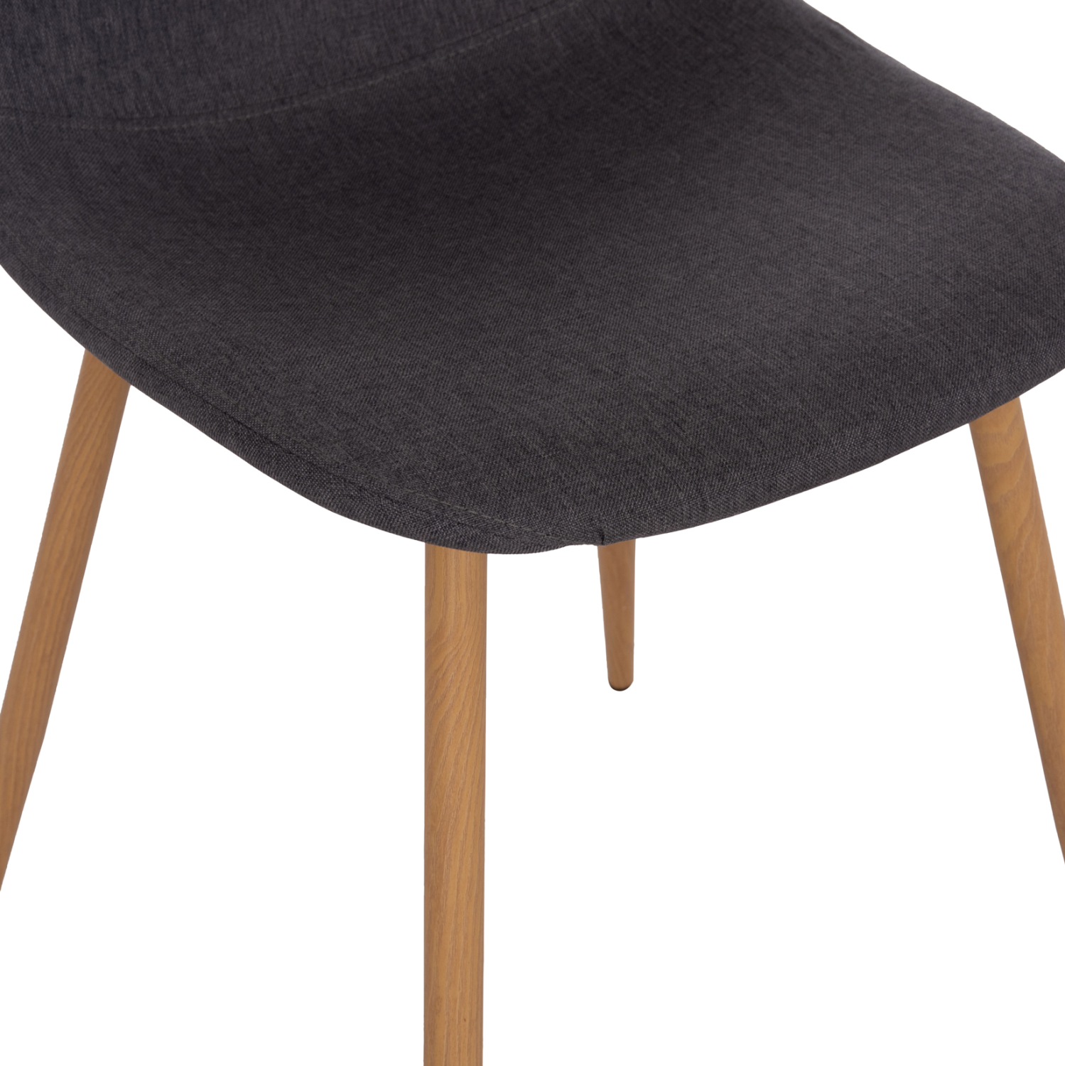 ΣΕΤ ΤΡΑΠΕΖΑΡΙΑΣ 5ΤΜΧ MINARDO HM21179 MDF TOP ΣΕ ΜΑΥΡΟ--ΣΚΟΥΡΟ ΓΚΡΙ ΥΦΑΣΜΑ 5