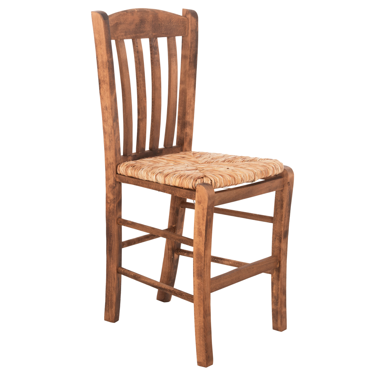 ΚΑΡΕΚΛΑ ΚΑΦΕΝΕΙΟΥ MONTE HM10383.01 ΞΥΛΟ ΟΞΙΑΣ ΣΕ ΚΑΡΥΔΙ-ΨΑΘΑ SEAGRASS 43x41x87Υεκ. 1