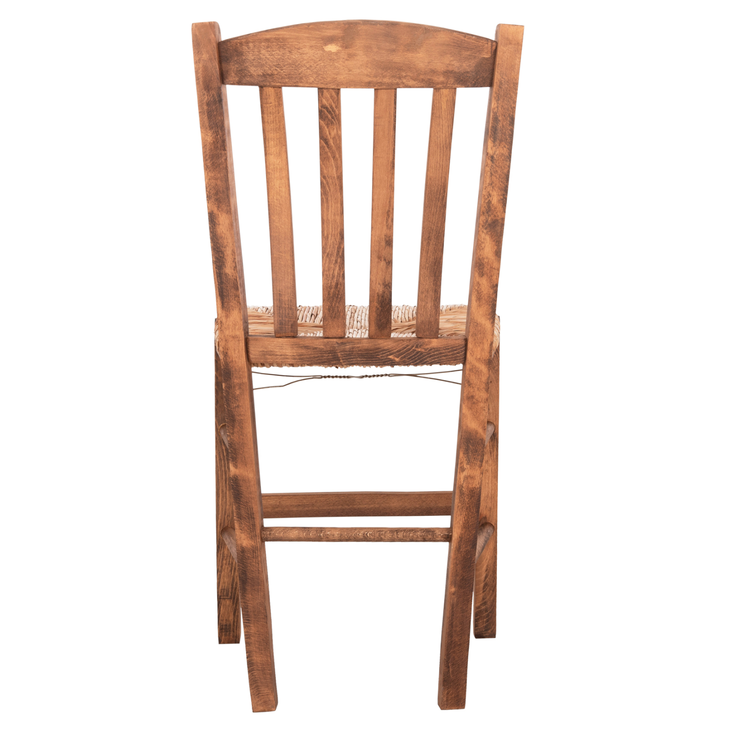 ΚΑΡΕΚΛΑ ΚΑΦΕΝΕΙΟΥ MONTE HM10383.01 ΞΥΛΟ ΟΞΙΑΣ ΣΕ ΚΑΡΥΔΙ-ΨΑΘΑ SEAGRASS 43x41x87Υεκ. 6