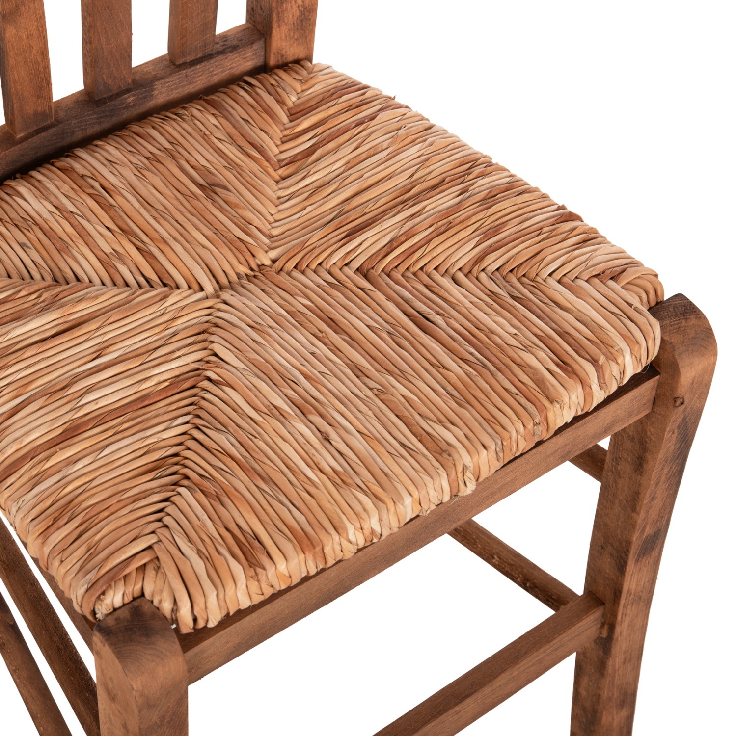 ΚΑΡΕΚΛΑ ΚΑΦΕΝΕΙΟΥ MONTE HM10383.01 ΞΥΛΟ ΟΞΙΑΣ ΣΕ ΚΑΡΥΔΙ-ΨΑΘΑ SEAGRASS 43x41x87Υεκ. 7