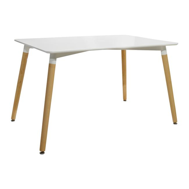 ΣΕΤ ΤΡΑΠΕΖΑΡΙΑ 5Τ ΤΡΑΠΕΖΙ MINIMAL 120Χ80-TWIST ΛΕΥΚΕΣ HM10080.01 4