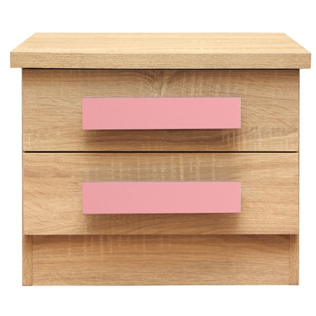 ΚΟΜΟΔΙΝΟ PLAYROOM SONAMA-ΡΟΖ HM331+HM336.02 40Χ48Χ39εκ. 2