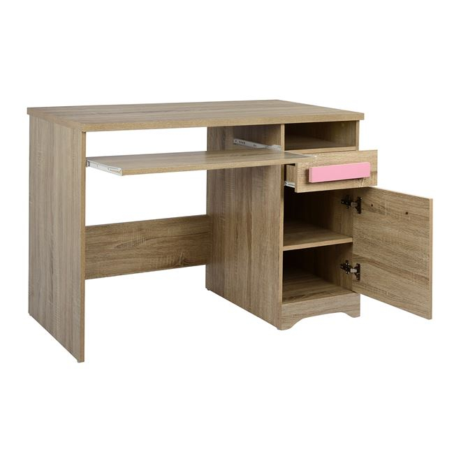 ΓΡΑΦΕΙΟ PLAYROOM SONAMA+ ΡΟΖ ΧΕΡΟΥΛΙ HM11154.02 110X55X76.5 5