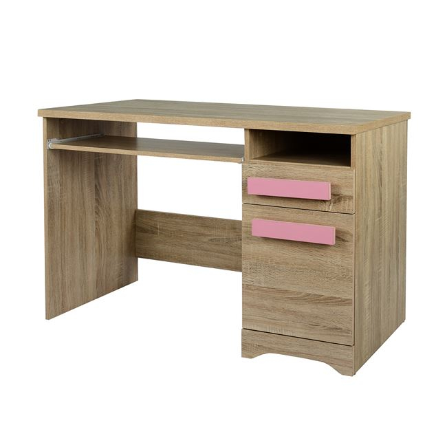 ΓΡΑΦΕΙΟ PLAYROOM SONAMA+ ΡΟΖ ΧΕΡΟΥΛΙ HM11154.02 110X55X76.5 6