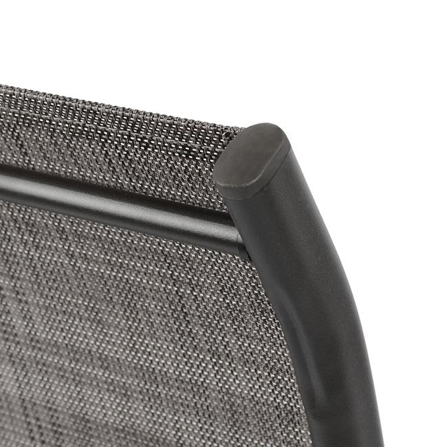 ΣΕΤ ΤΡΑΠΕΖΑΡΙΑΣ 7ΤΜΧ 140X80 BRUNO &amp; 6TMX LEON ΠΟΛΥΘΡΟΝΑ ΓΚΡΙ 5