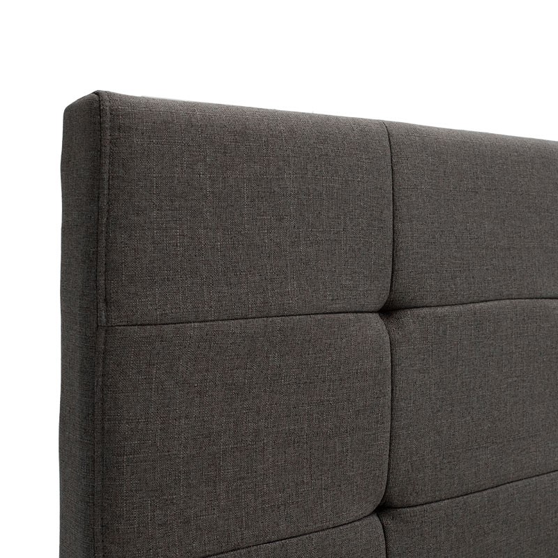 Κρεβάτι Roi pakoworld 160x200 ύφασμα ανθρακί + αποθηκευτικό χώρο 7