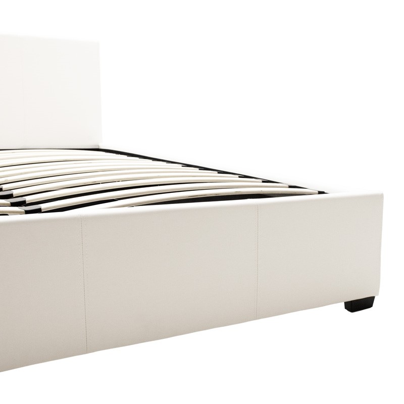 Κρεβάτι Norse pakoworld pu λευκό με αποθηκευτικό χώρο 160x200εκ 7