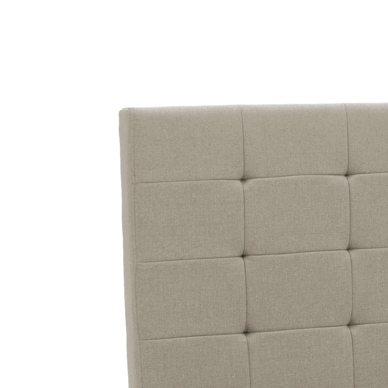 Κρεβάτι Roi pakoworld με αποθηκευτικό χώρο ύφασμα εκρού 160x200εκ 7