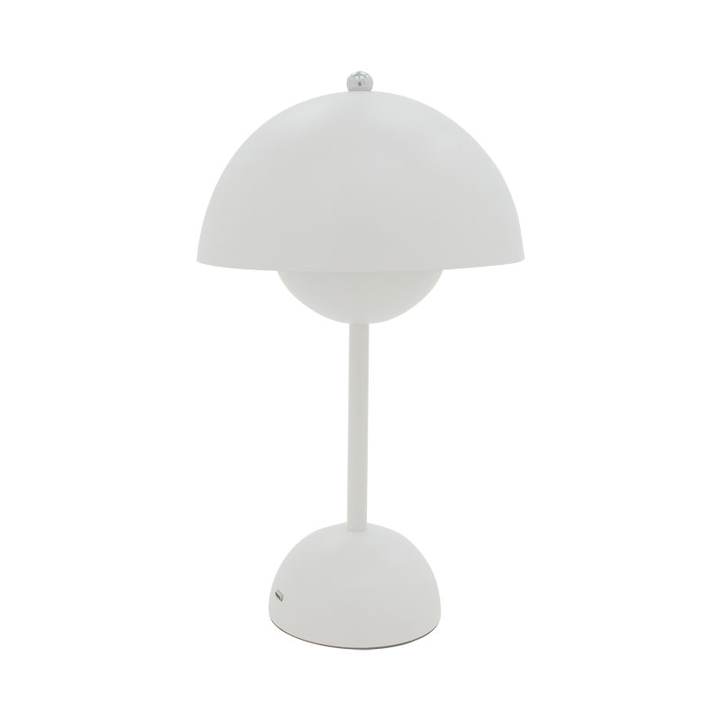 Επιτραπέζιο φωτιστικό Creative pakoworld LED λευκό Φ18x30εκ 1