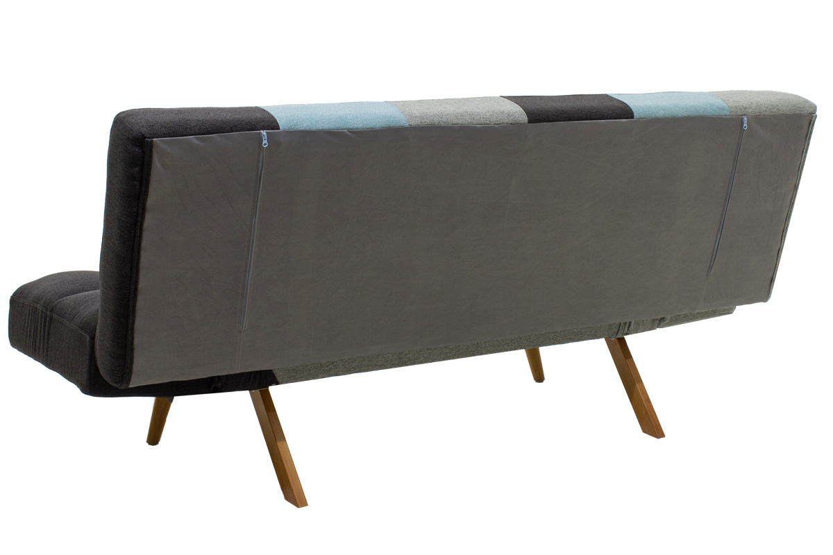 Καναπές - κρεβάτι 3θέσιος Freddo pakoworld με ύφασμα πολύχρωμο 182x81x84εκ 7