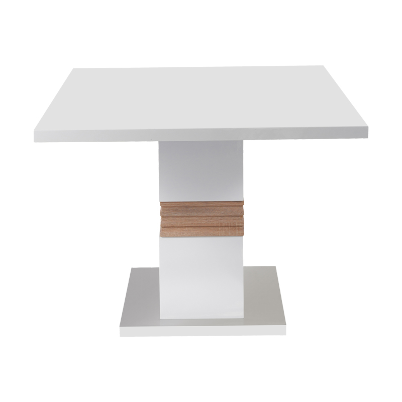 Τραπέζι Zoekrin Inart λευκό mdf 200x100x76εκ 3