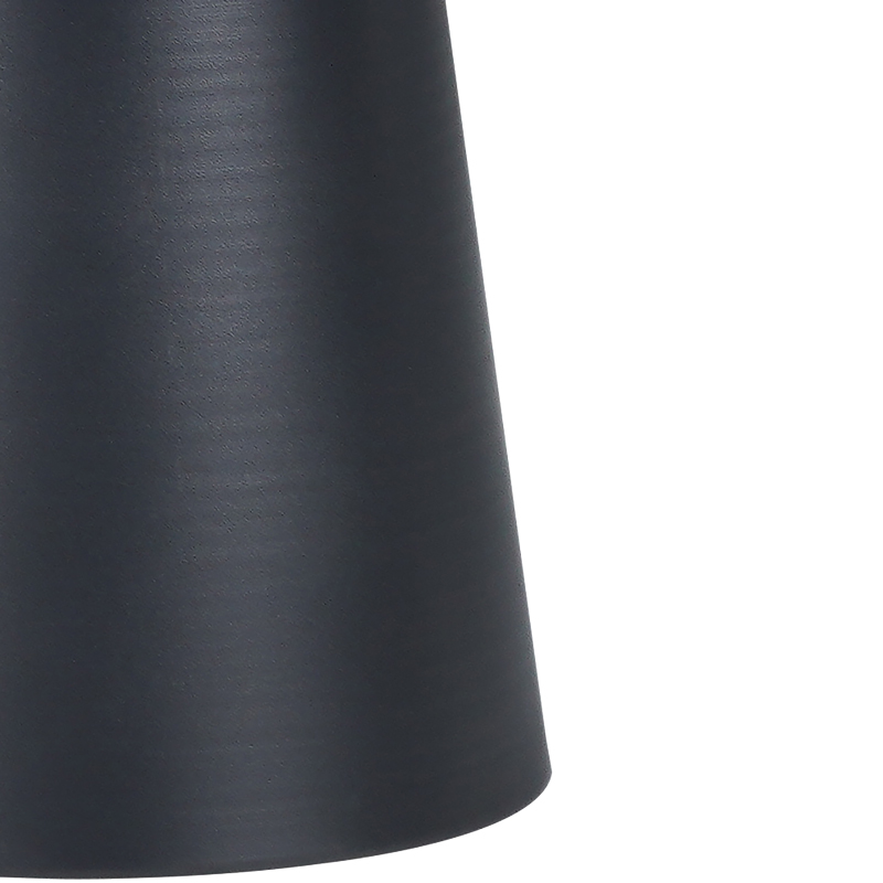 Βοηθητικό τραπέζι Ginoze Inart μαύρο μέταλλο Φ50x50εκ 4