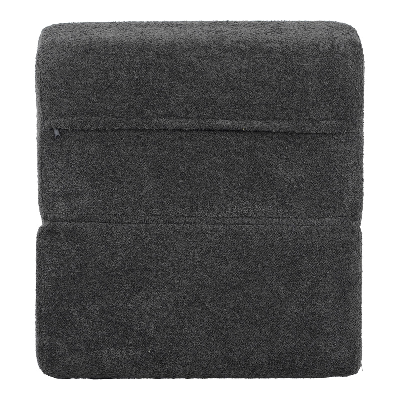 Πολυθρόνα-Κρεβάτι Ferderina pakoworld ύφασμα σε ανθρακί απόχρωση 66x102x73εκ 7