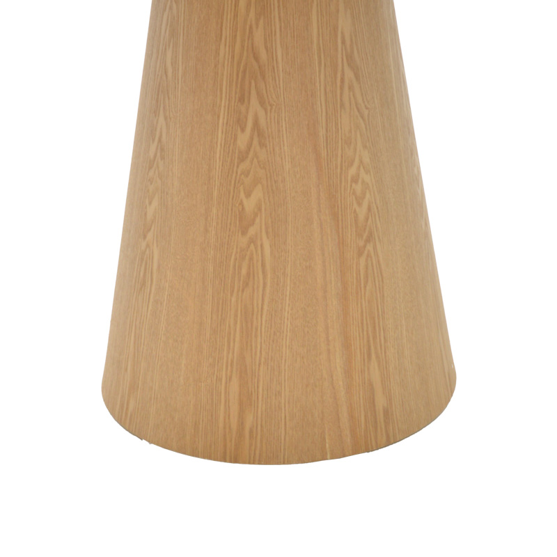 Βοηθητικό τραπέζι Donda pakoworld mdf-μέταλλο sonoma Φ45x46εκ 4